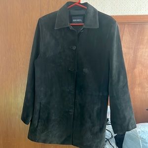 Women’s leather/suede dressy blazer size large